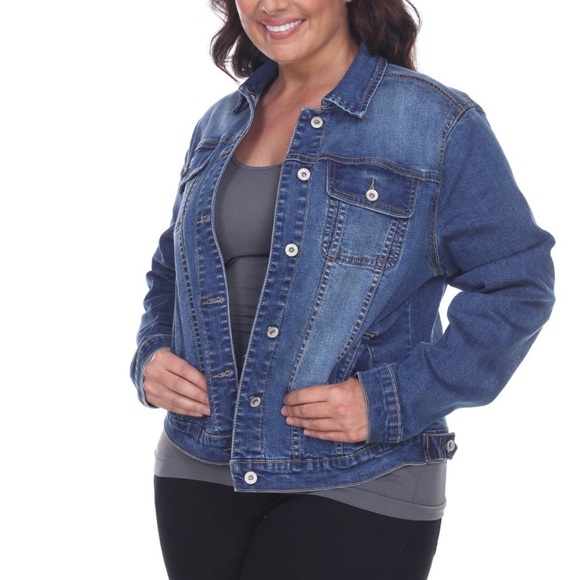 Plus size Jean jacket - Picture 1 of 2